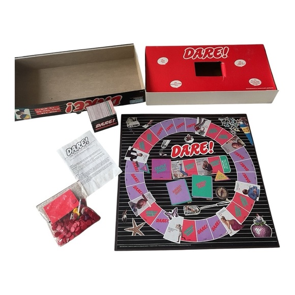 Vintage Dare! Board Game – Parker Brothers 1980s Party Game - Picture 4 of 4